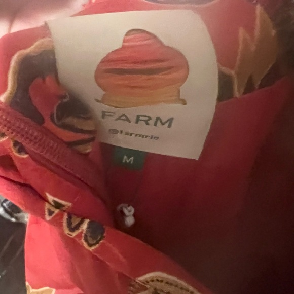 NWT Farm Rio Maxi Dress boho tropical Parrot Print Long Sleeves - Picture 11 of 15